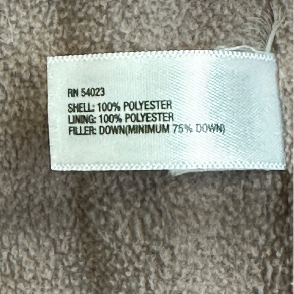 Baby Gap Warmest Down Puffer Jacket- Fleece Lined, Toddler 2. Dusty Rose, Hooded - Picture 9 of 11